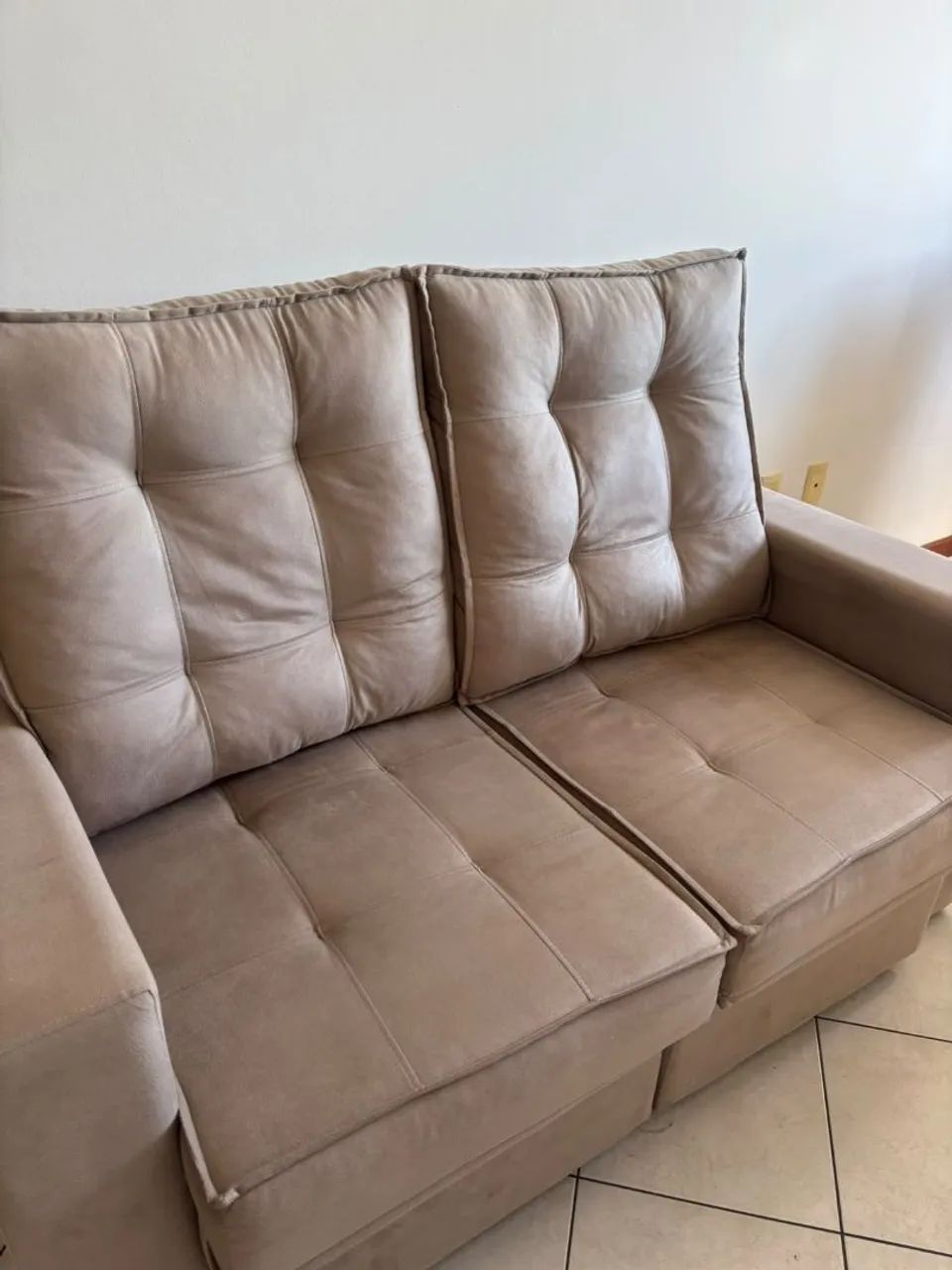 Sofá retratil 2 lugares- excelente - Foto 5