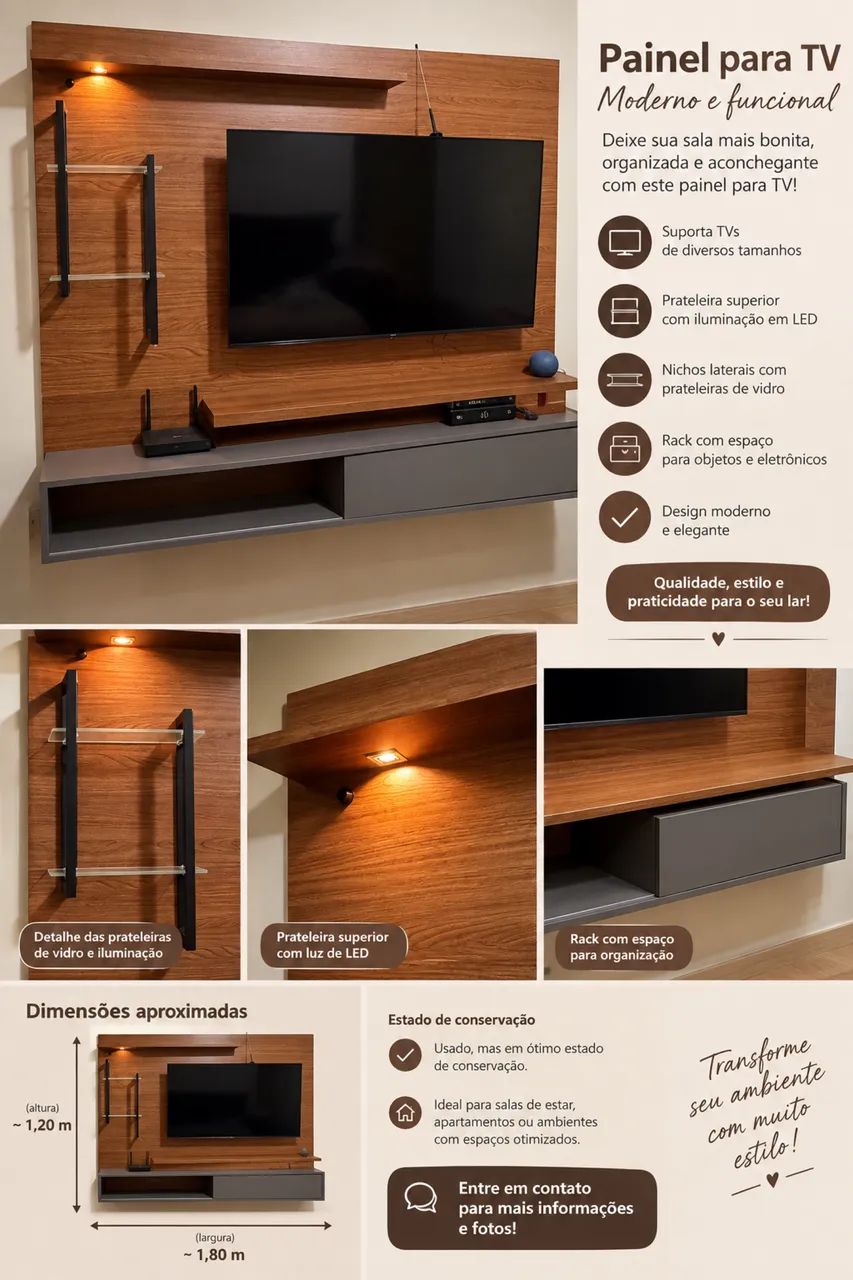Painel para TV
