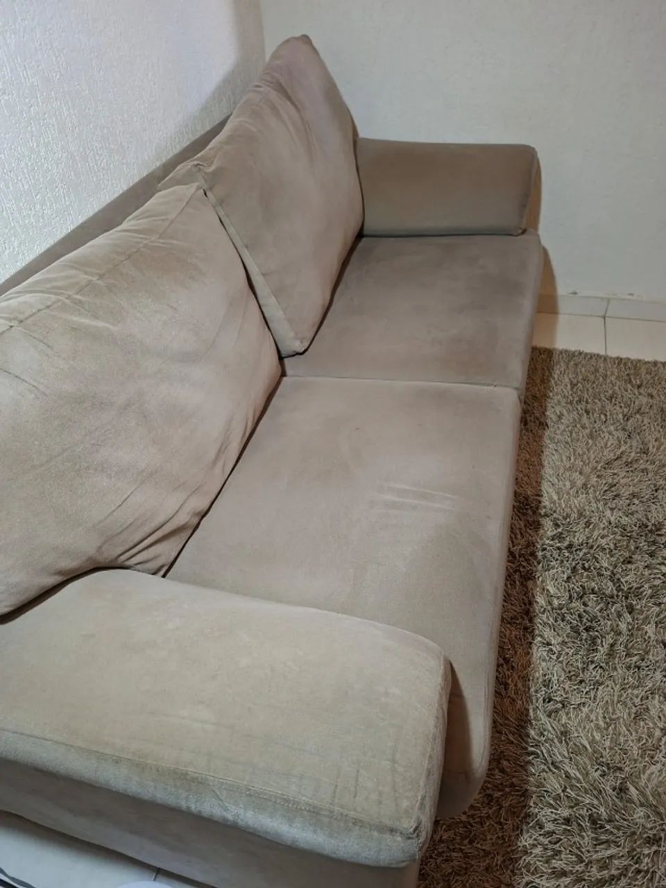 Jogo de Sofá 3 e 2 lugares, bom estado de conservação - Foto 2