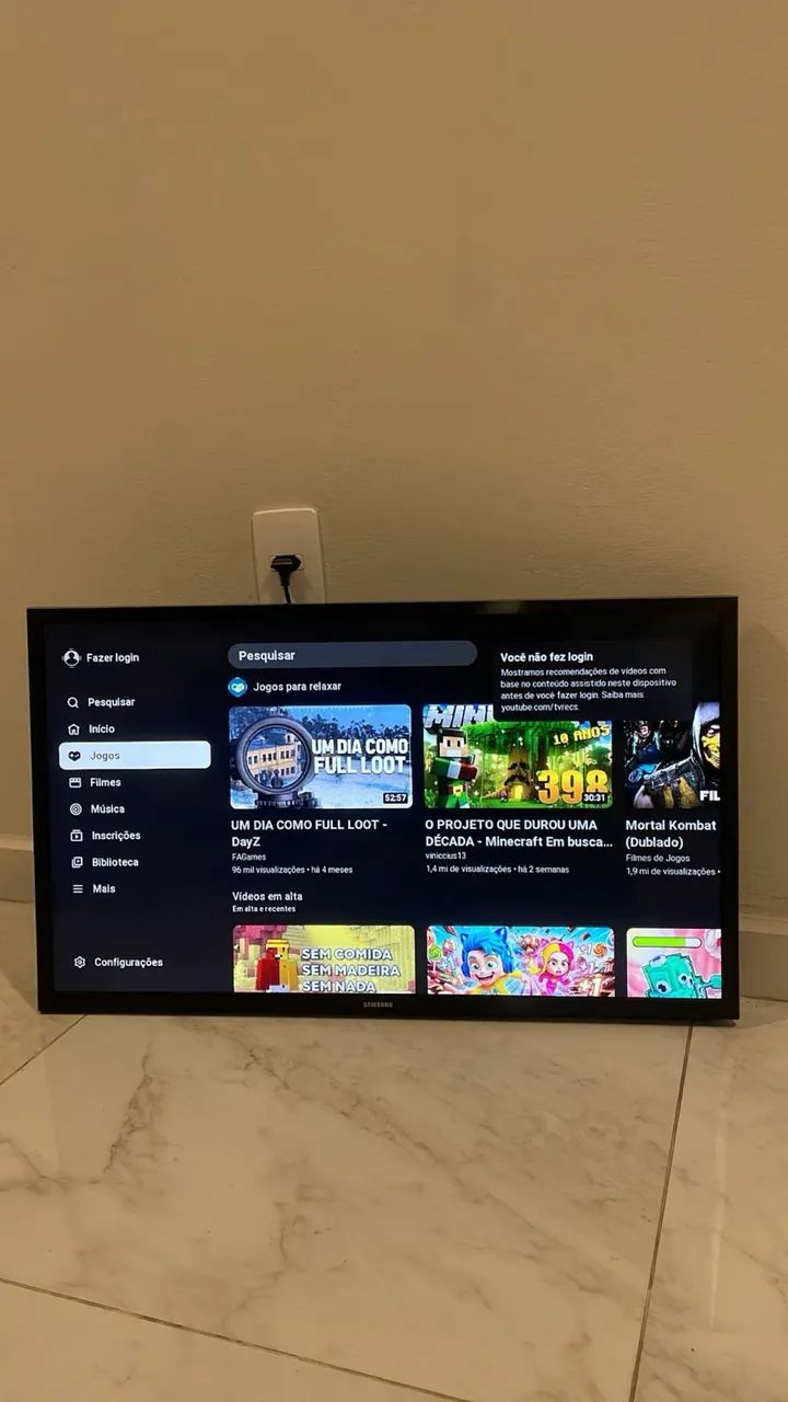 Tv smart 32 polegadas 550 vai vim antena tbm  - Foto 2