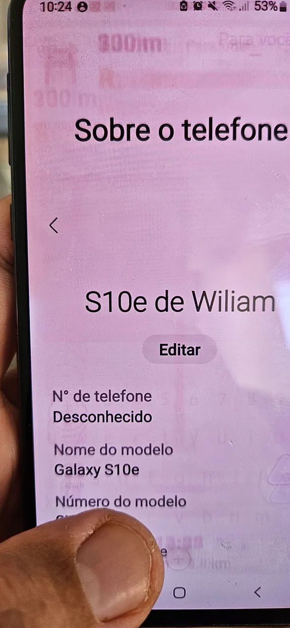 VENDO SANSUNG S10E