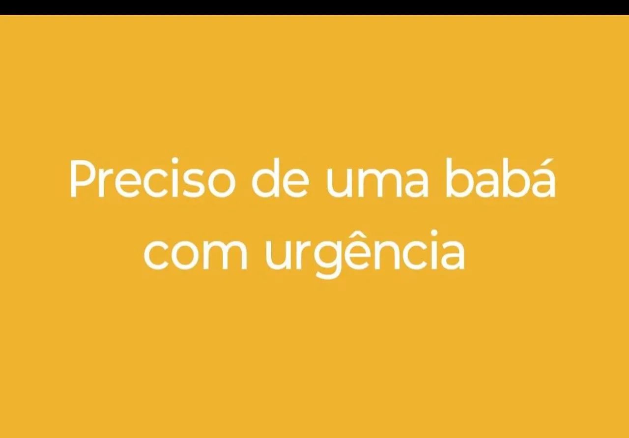 Preciso de uma babá com urgência  - Foto 2