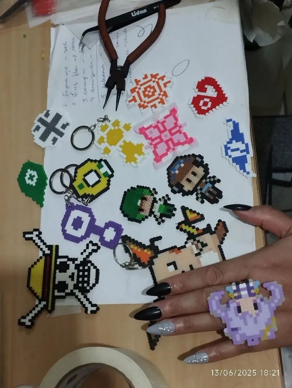 Kit Hama beads para Pixel arte  - Foto 4