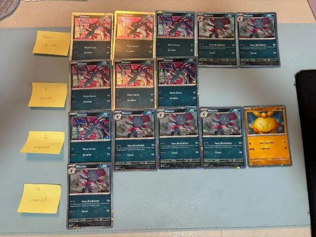 14 cartas promo Pokemon