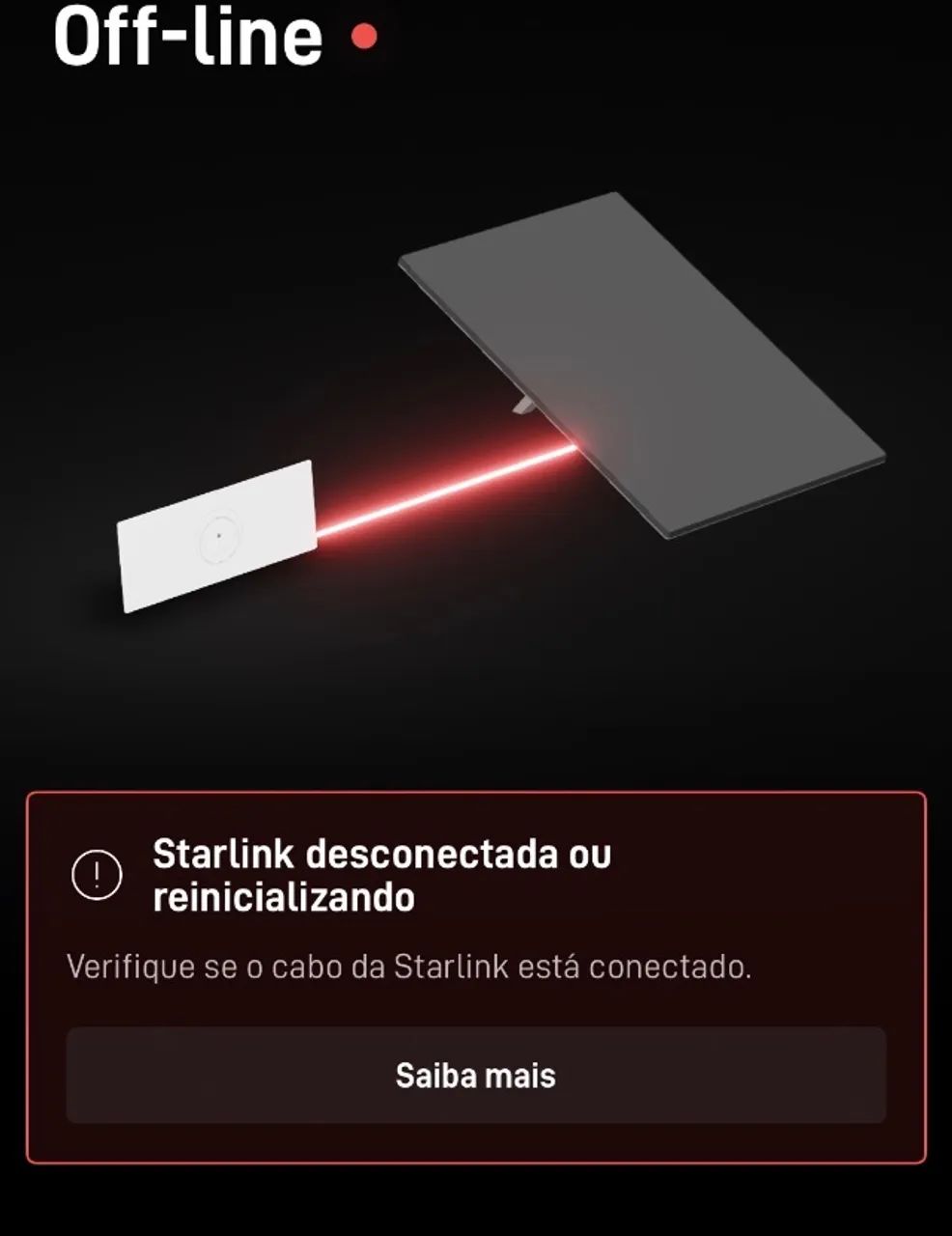 Reparo Starlink/Roteador 