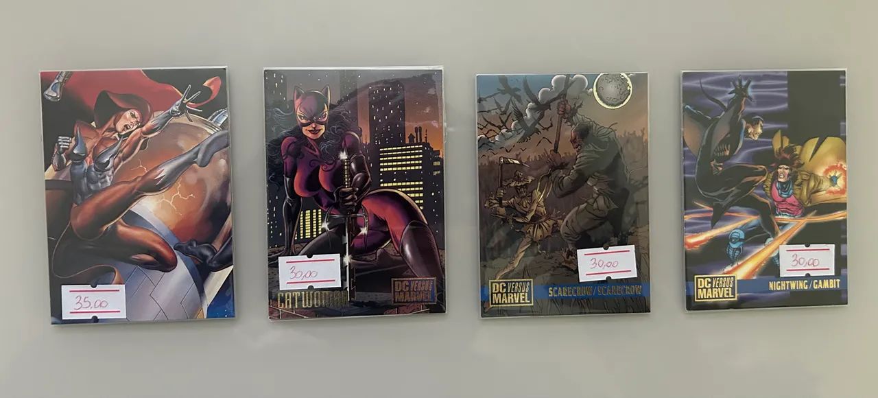 Cards Fleer Ultra - Skybox - Marvel Vs Dc