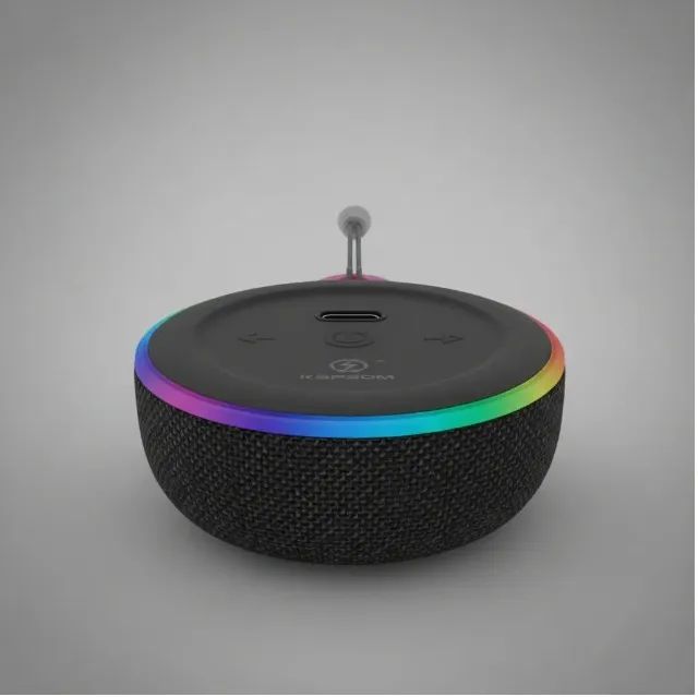 Mini Caixa De Som Bluetooth P/ Celular Com Imã 5W Ka-8551 - Foto 5