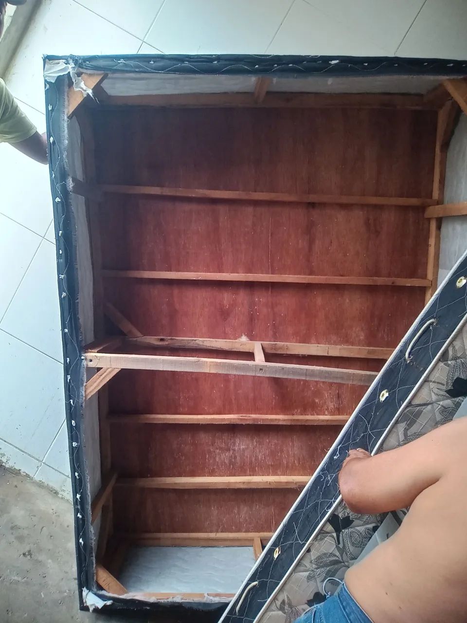 Base cama box de criança lavadinho  - Foto 5