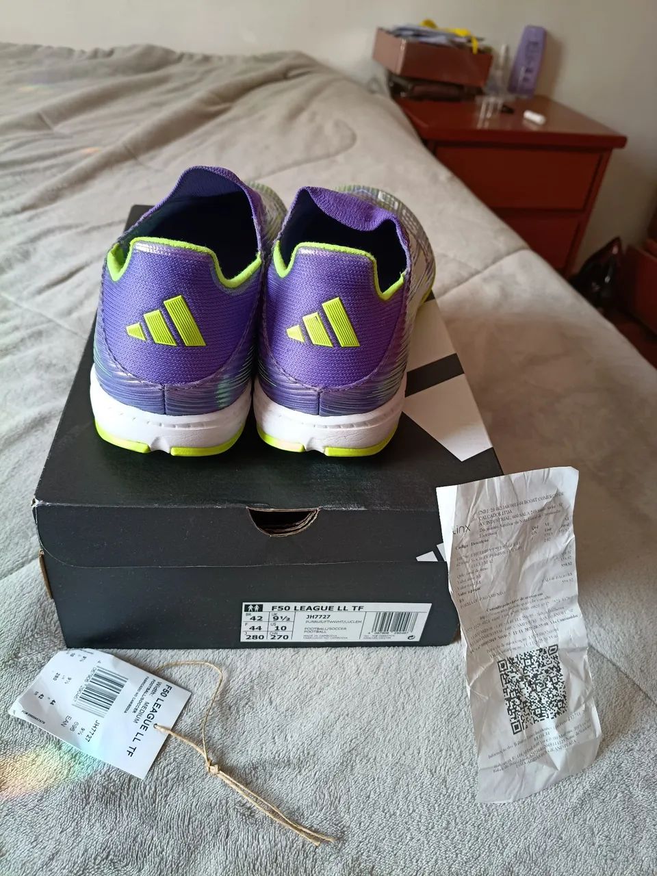 Chuteira Adidas F50 League Society 42 original  - Foto 3