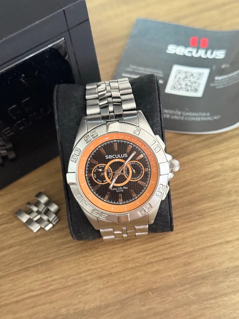 Relógio Seculus Day-Date Original 