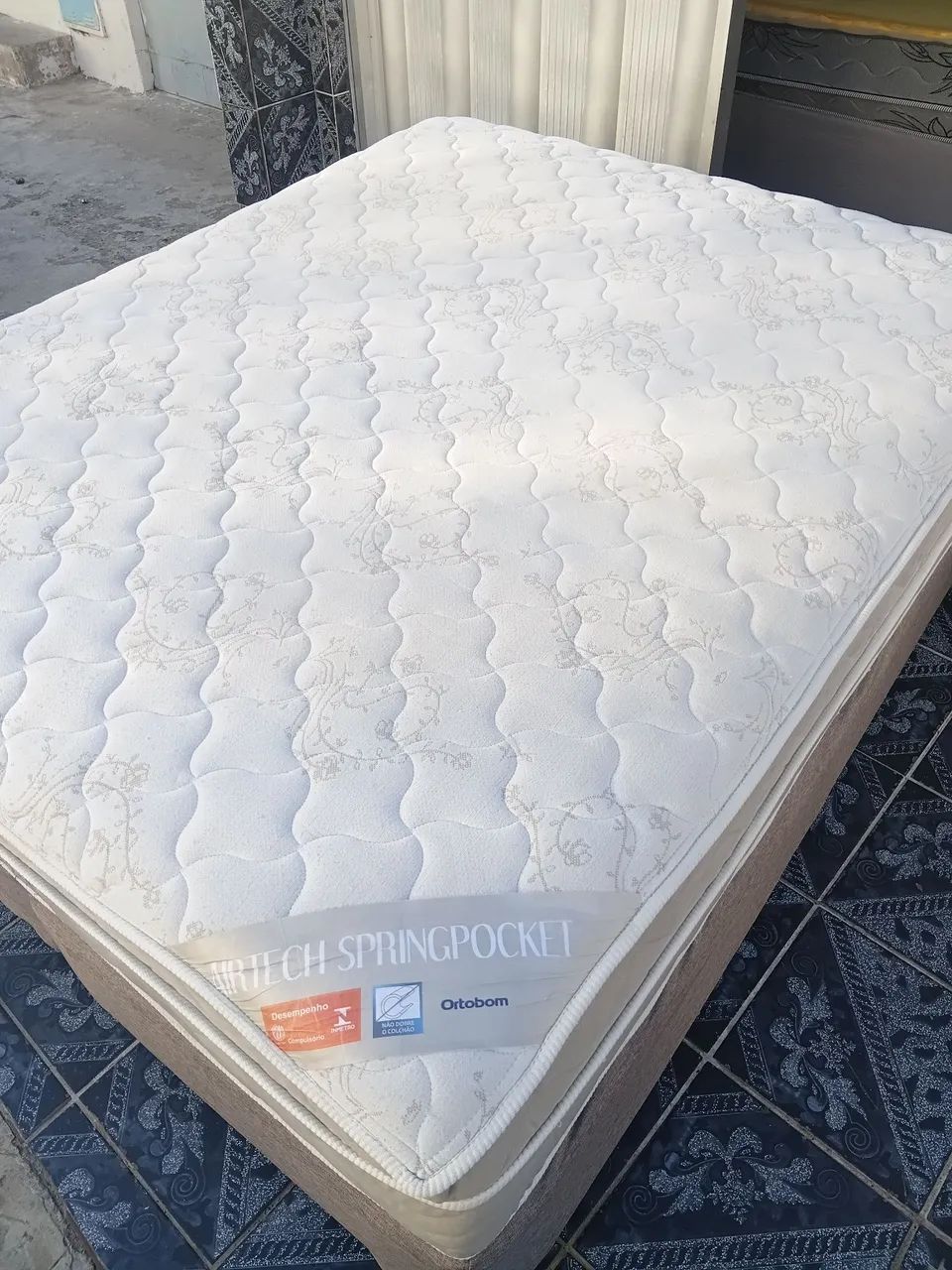 Cama Queen Luxo molas ensacadas  - Foto 5