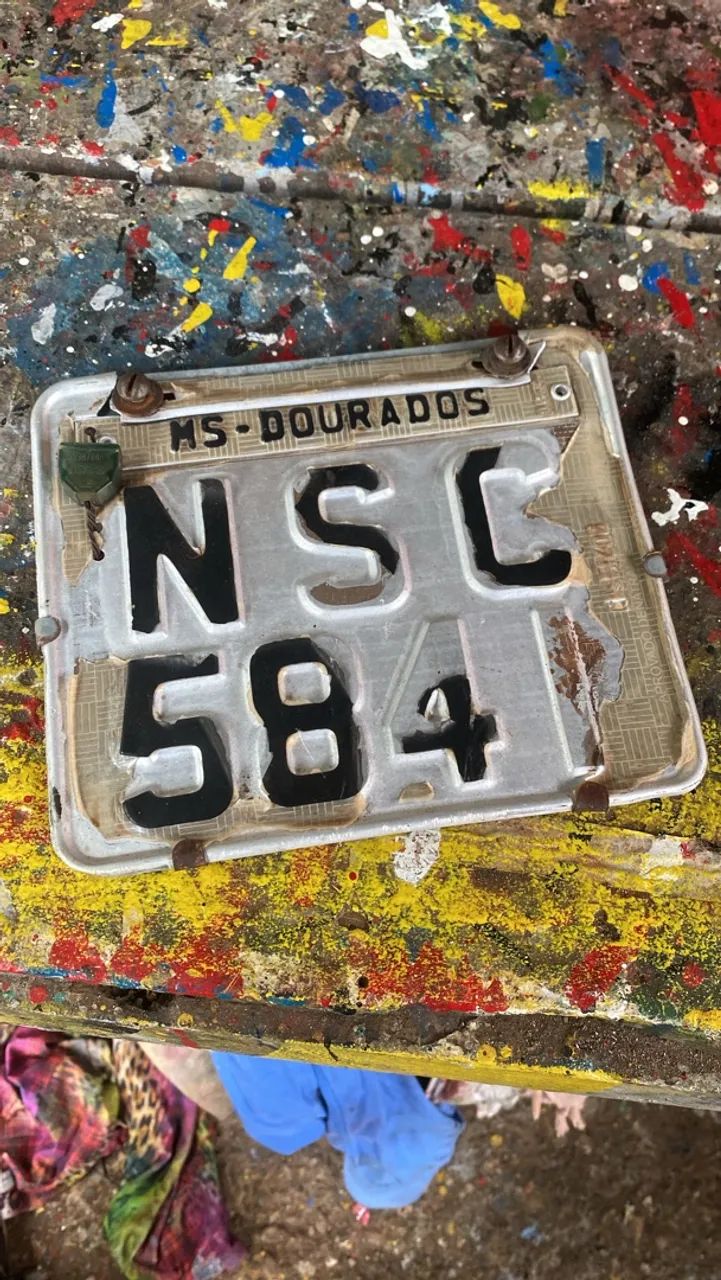 PINTA-SE placas de carro - Foto 3