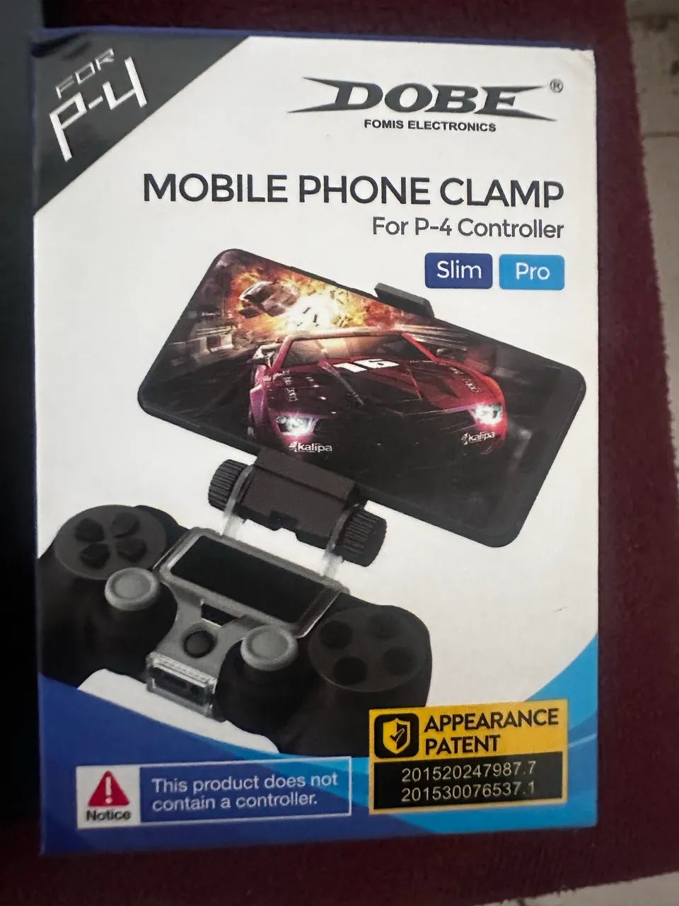 Suporte celular para controle