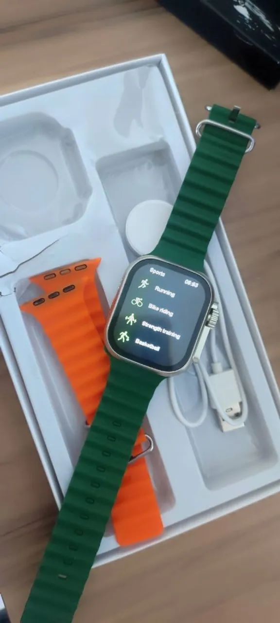Smartwatch ultra com pulseira Extra  - Foto 2