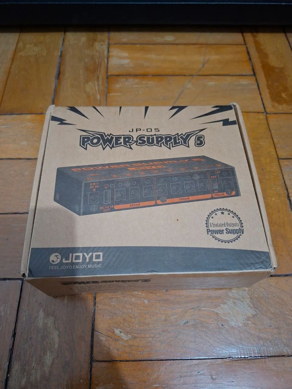 Fonte isolada para pedais com bateria Joyo jp-05 - Foto 2
