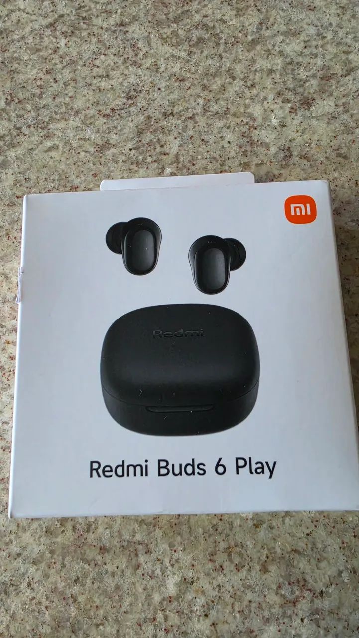 Fone Xiomi Original Lacrado Redmi Buds play 6