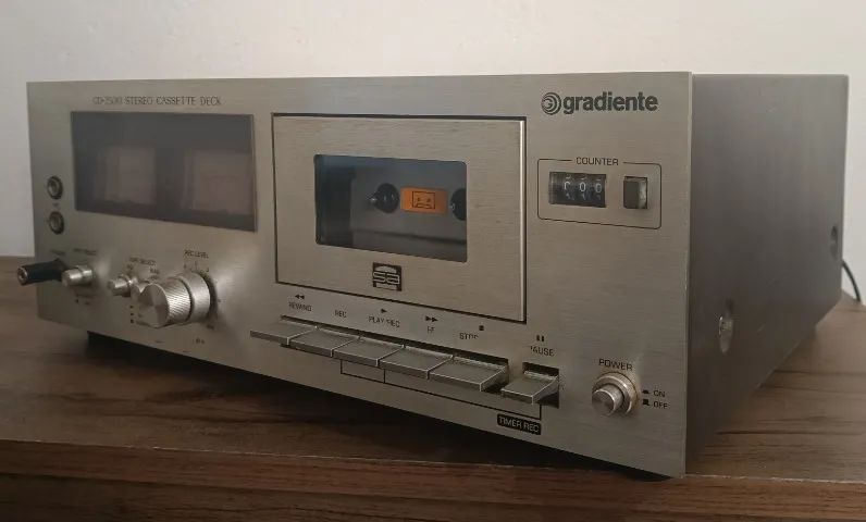 Tape deck Gradiente Cd-2500 funcionando parcialmente - Foto 2