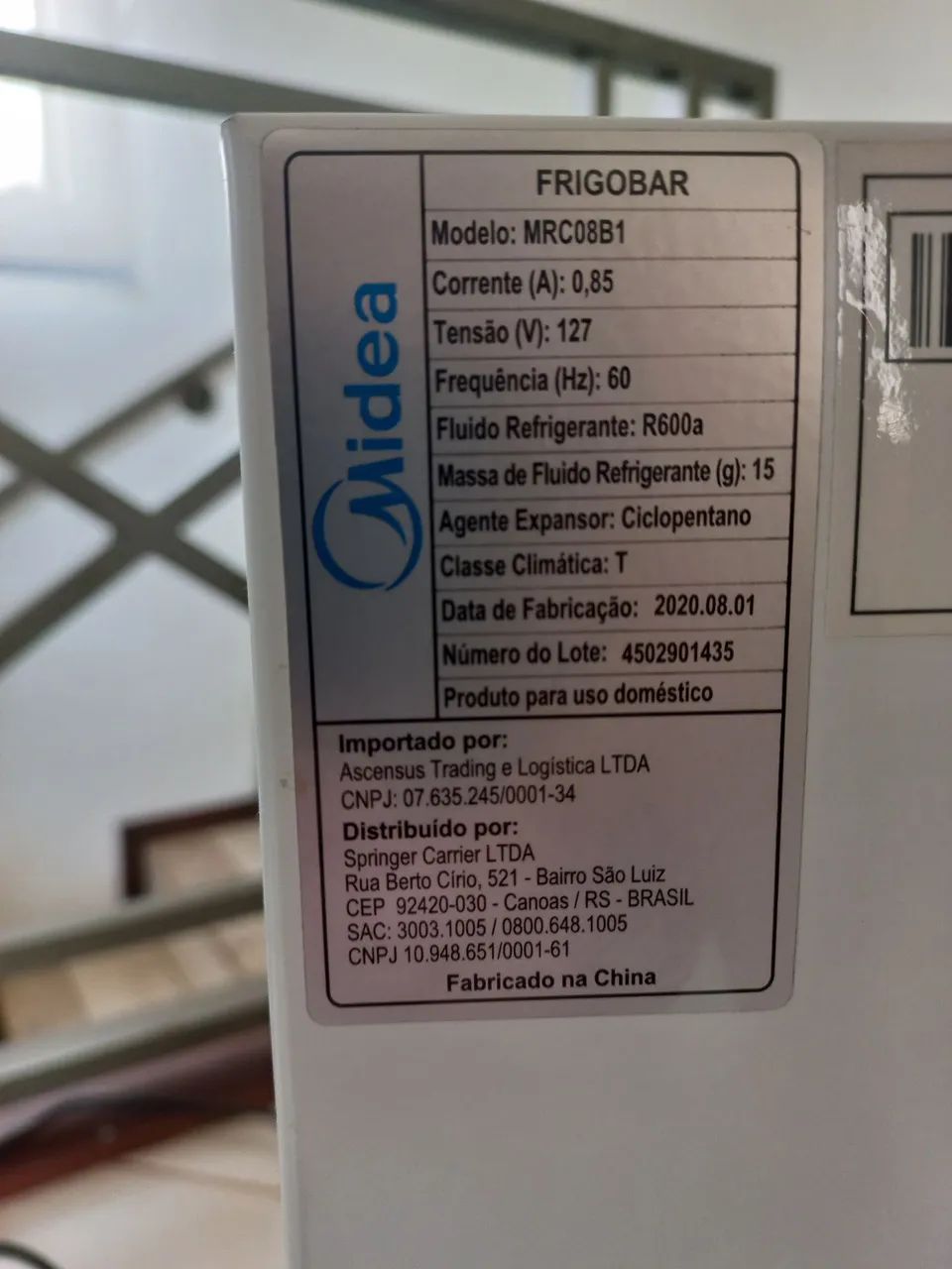 Frigobar Midea 71 litros - Foto 4