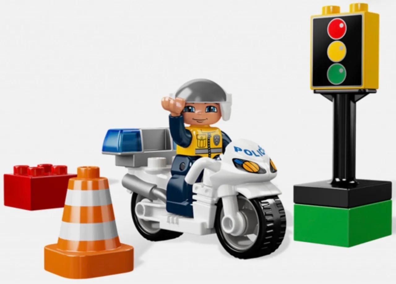 Lego Duplo - Moto de Polícia  - Foto 2