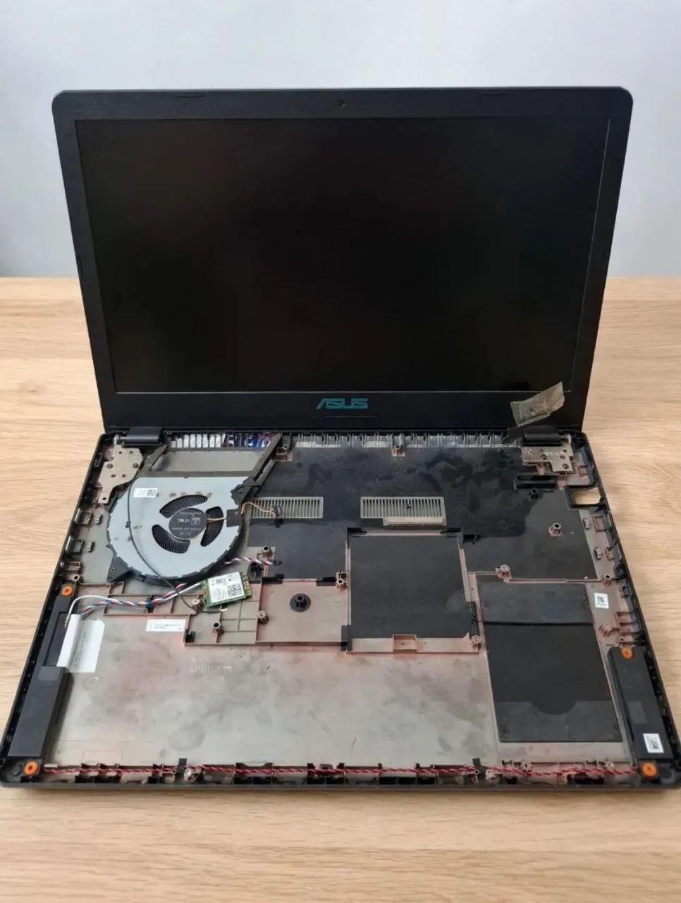 Kit Original Carcaça Asus, Teclado, Fonte E Tela - Foto 4