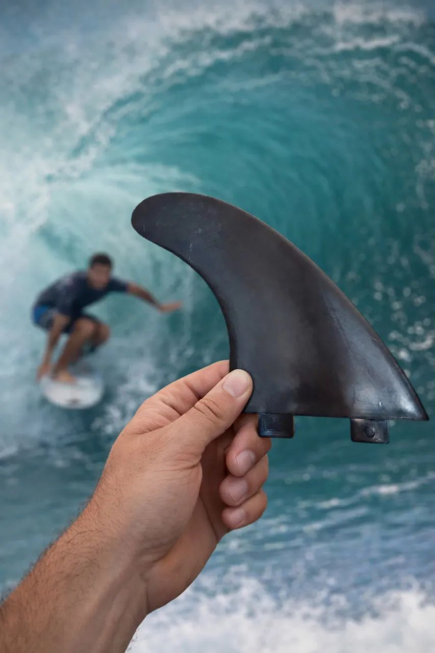 Quilhas de surf com 5 - Foto 2
