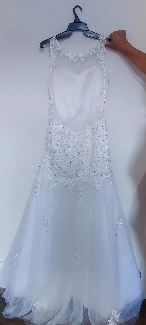 VESTIDO DE NOIVA NUNCA USADO  - Foto 4