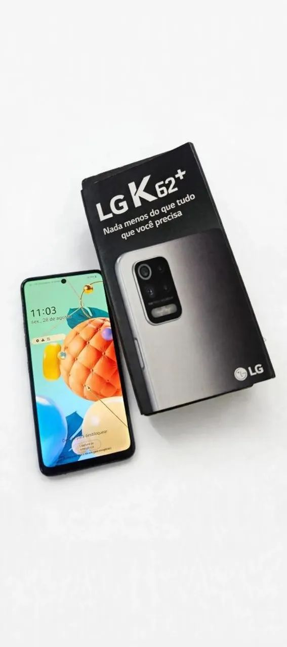 Vendo celular LG K 62+