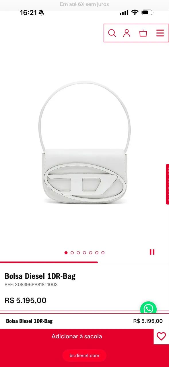 Diesel 1DR-Bag - Foto 2