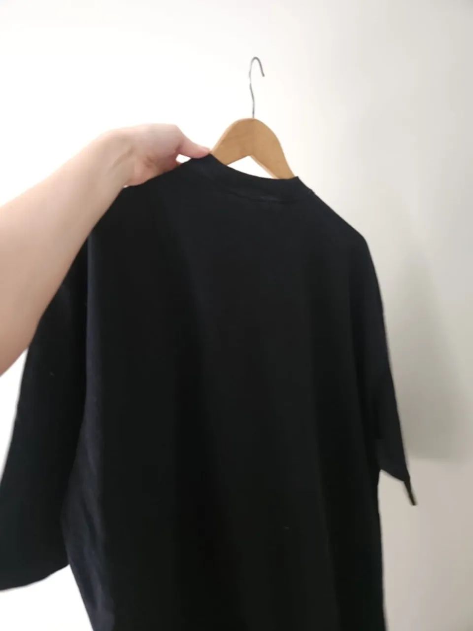 camiseta shein oversized xgg preta  - Foto 5