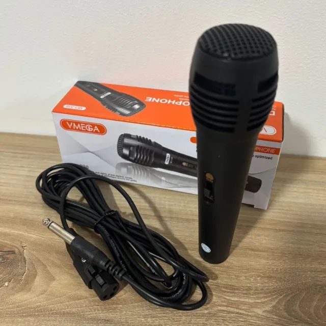 MICROFONE COM FIO KARAOKE - FAÇO ENTREGA