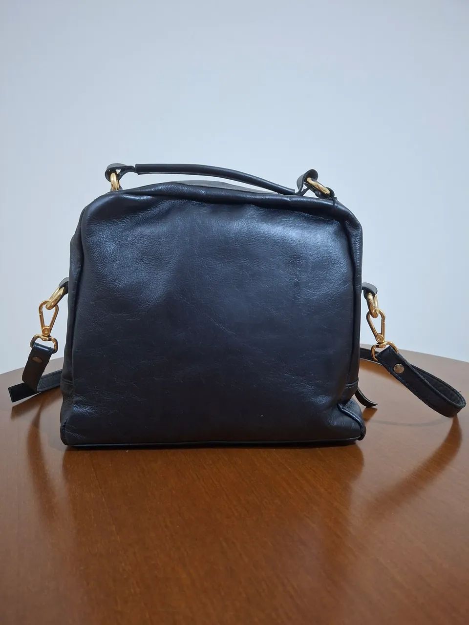 Bolsa couro Via Mia - Foto 4