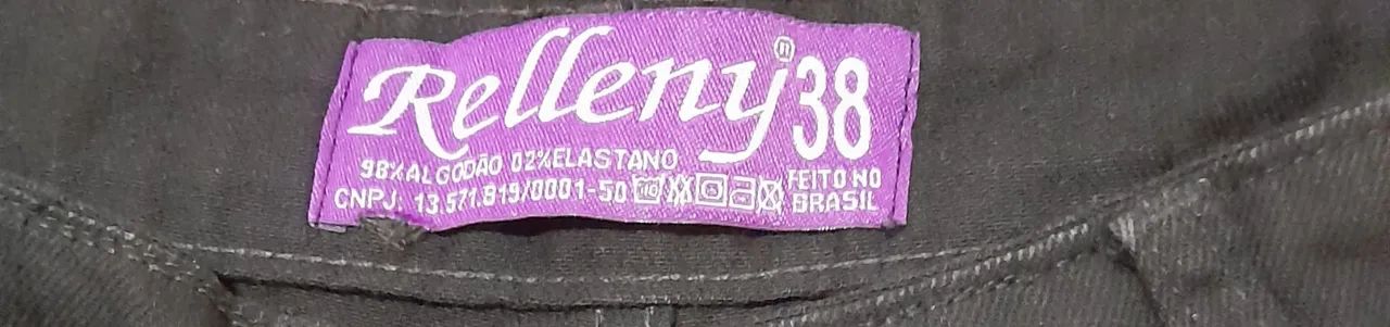 Calça wide leg cargo preta  - Foto 2