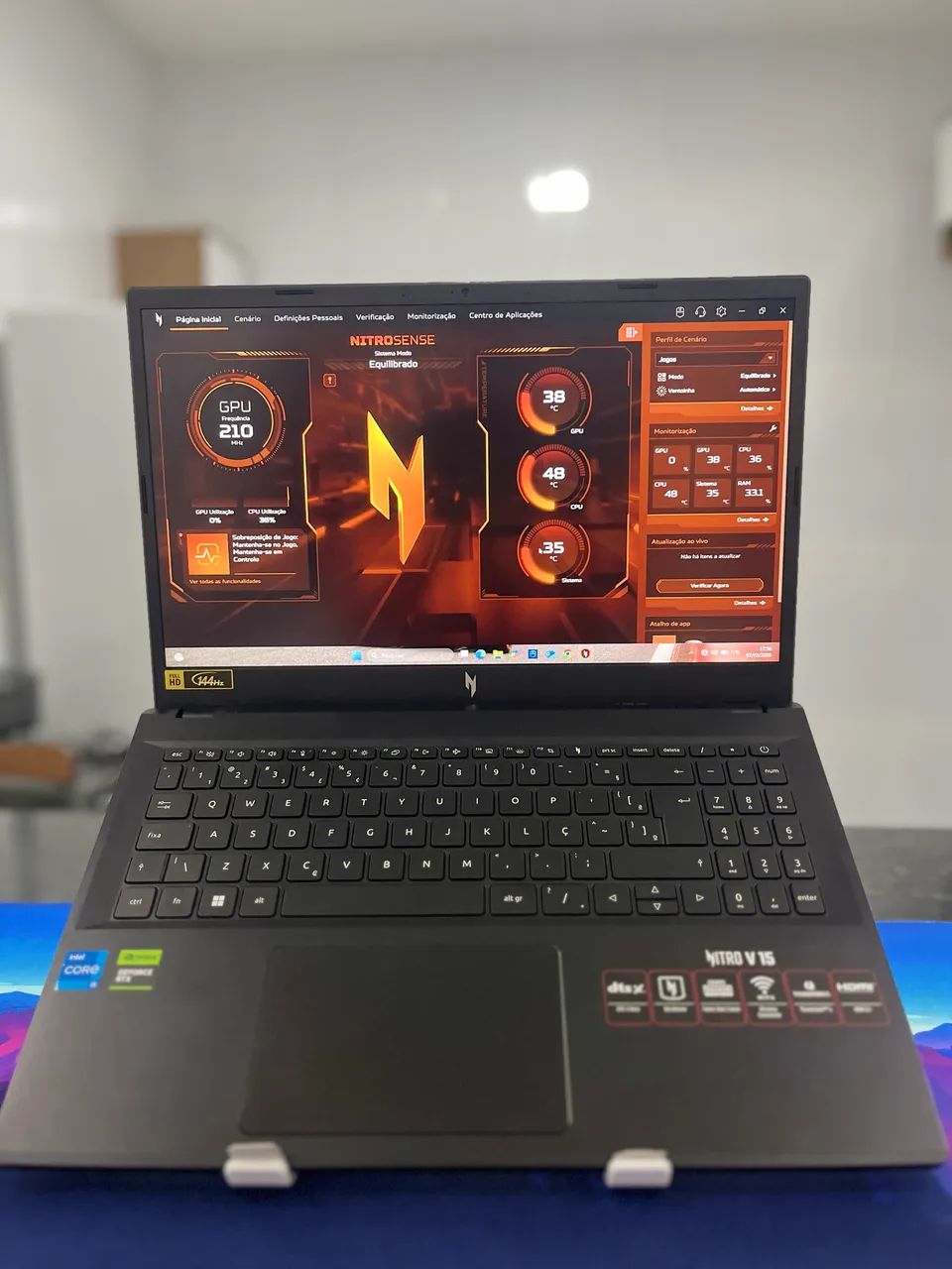 Acer nitro v15 / Aceito troca  - Foto 4