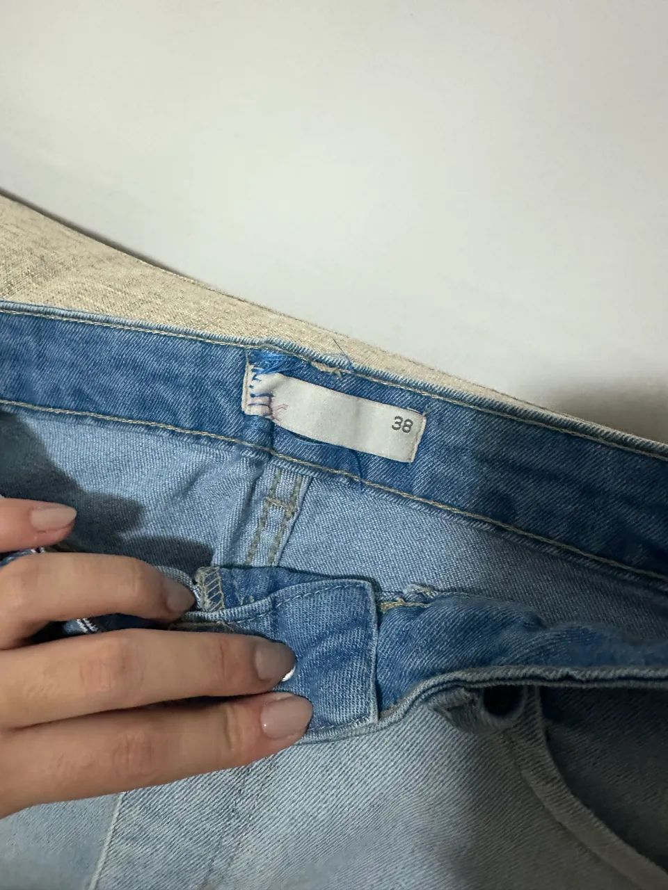 Saia jeans tamanho 38 nova  - Foto 2