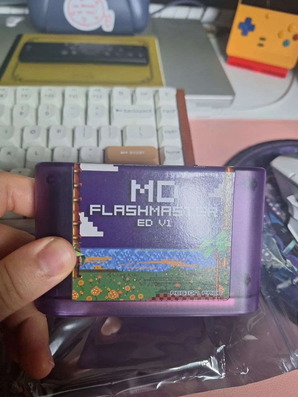 Everdrive MD flashmaster Ed V1 Mega Drive - Foto 2