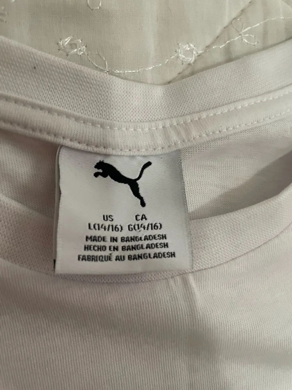 Camiseta Puma branca - Foto 3