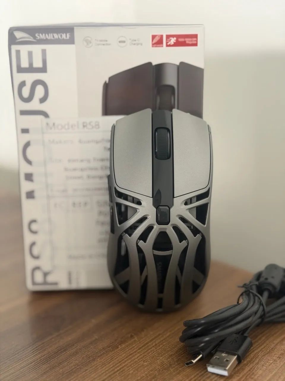 Mouse gamer sem fio