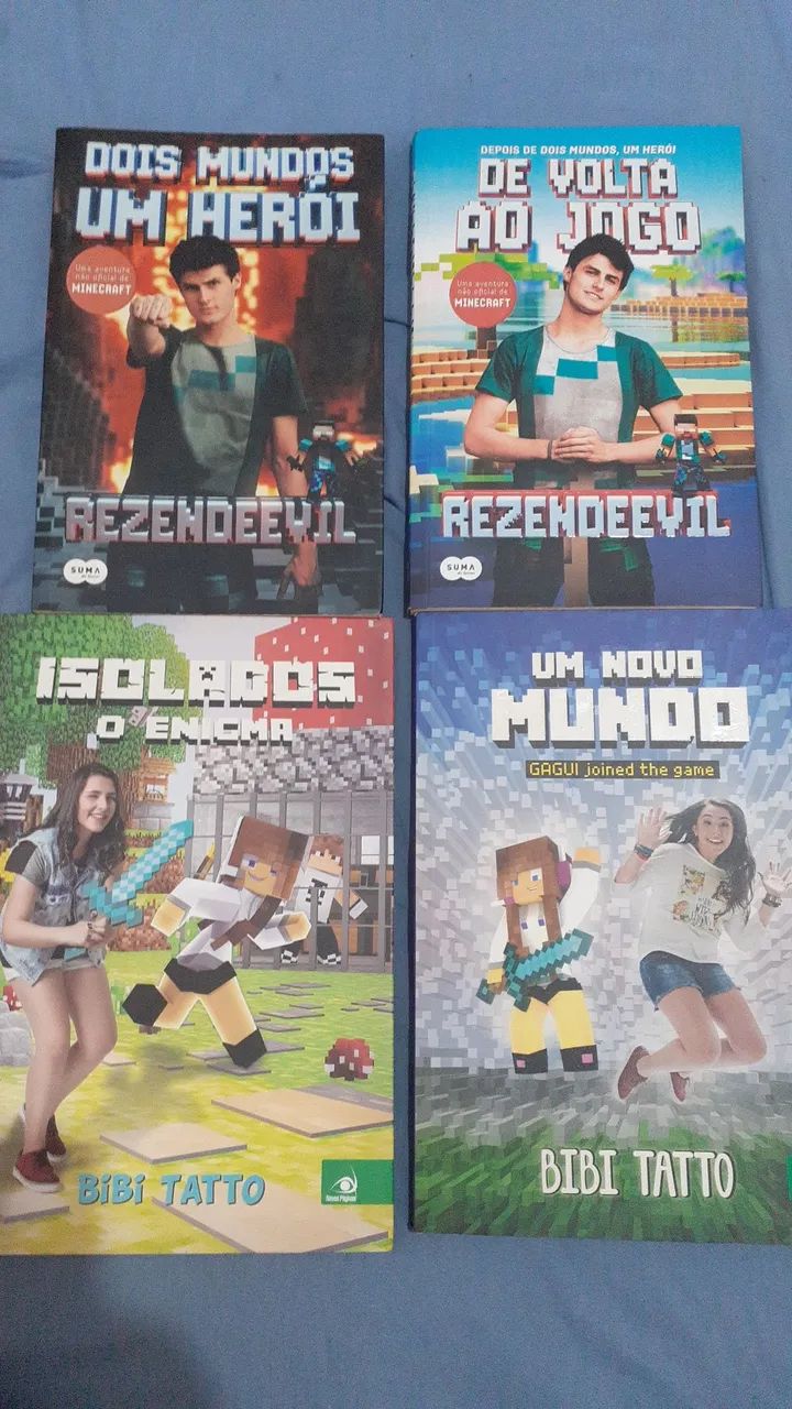 Livros - Rezendeevil e Bibi Tatto 