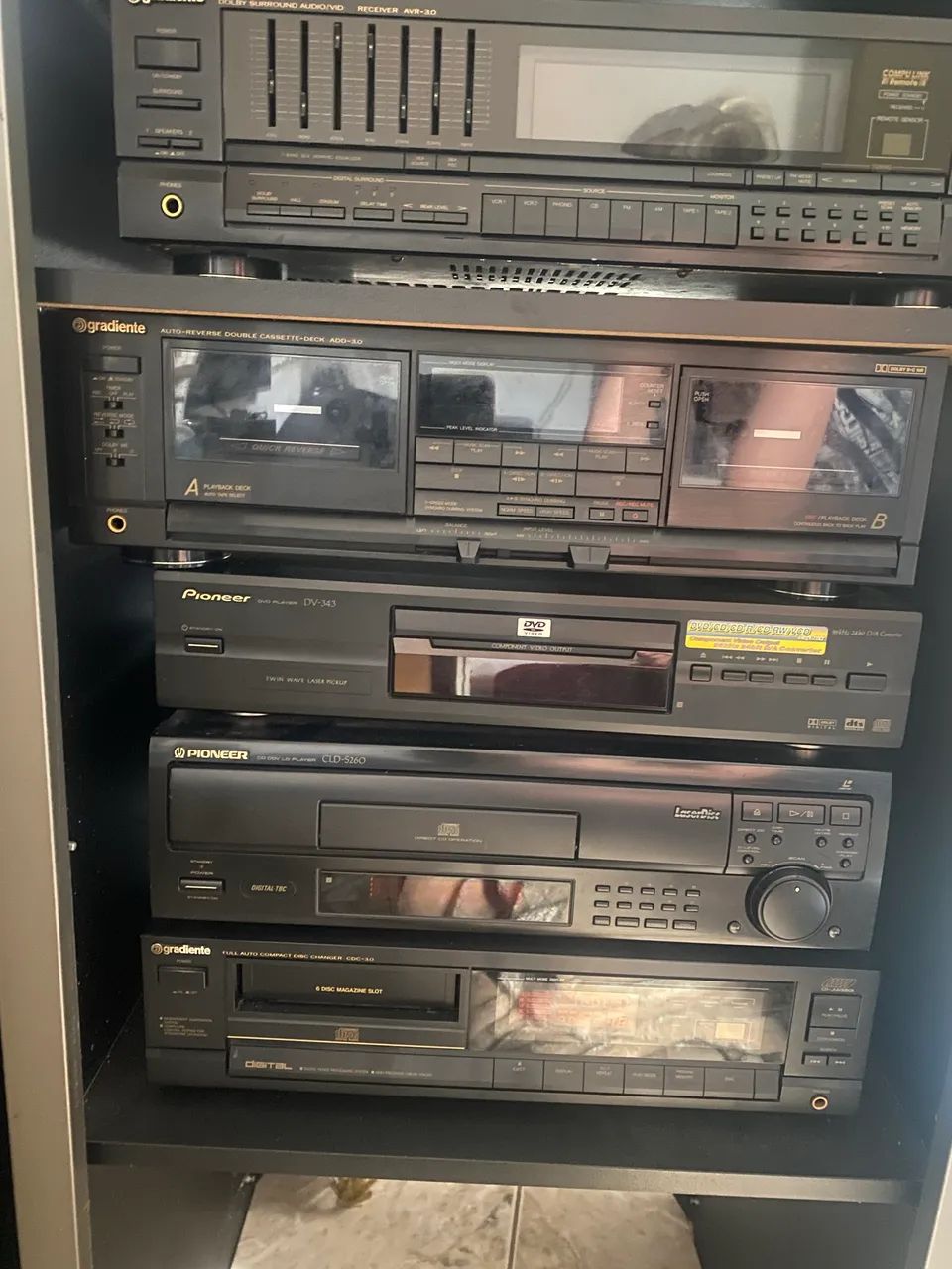 ? Conjunto de Som Vintage Gradiente + Pioneer  - Foto 2