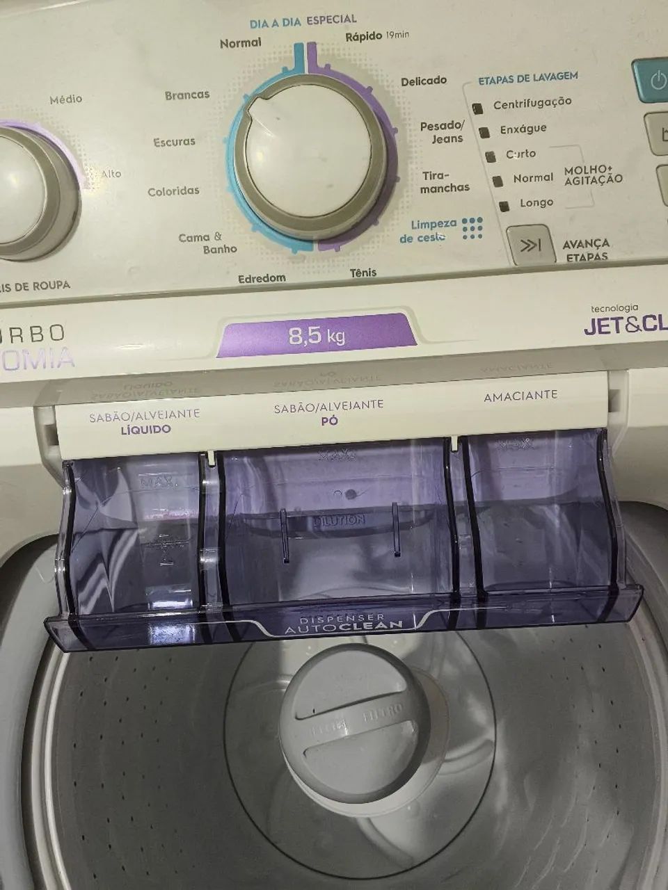 Máquina de lavar Electrolux 8.5kg - Foto 3