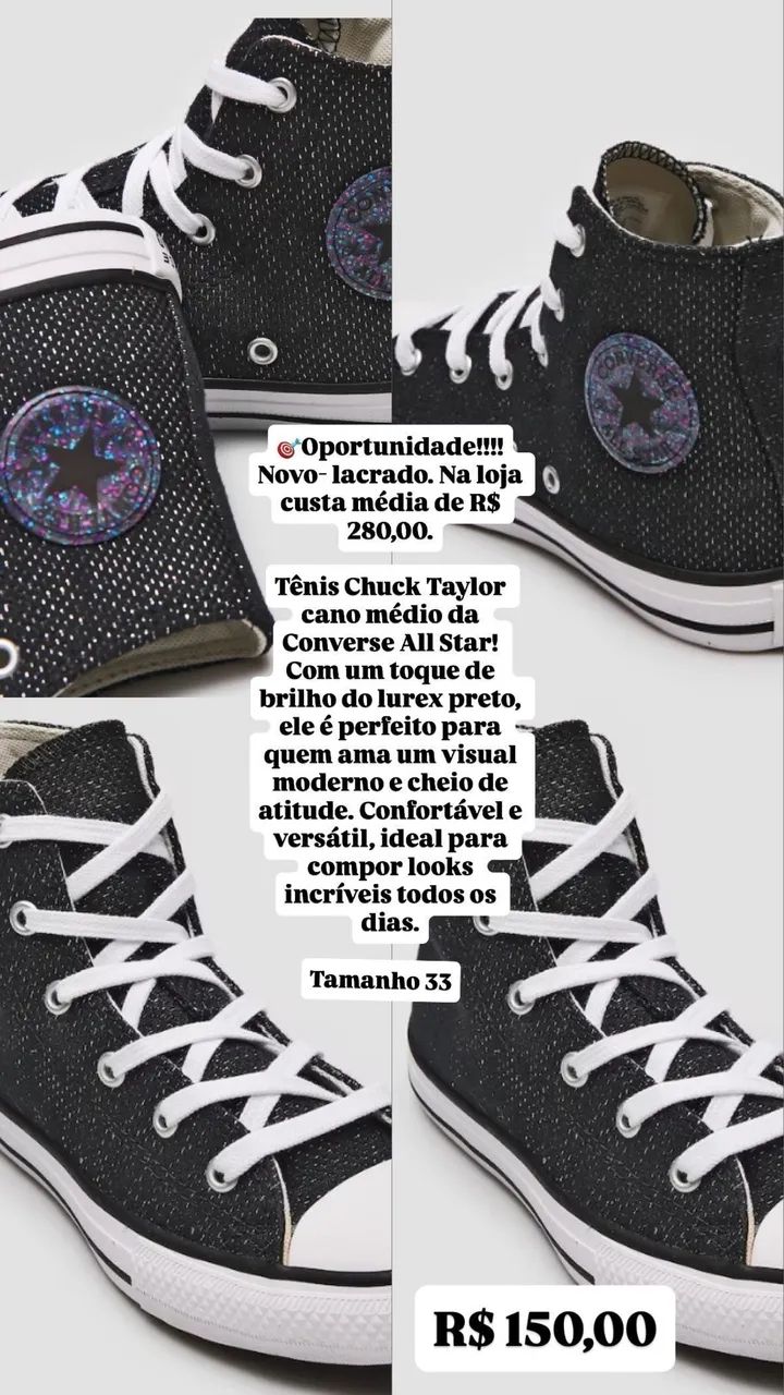 Tênis All Star novo