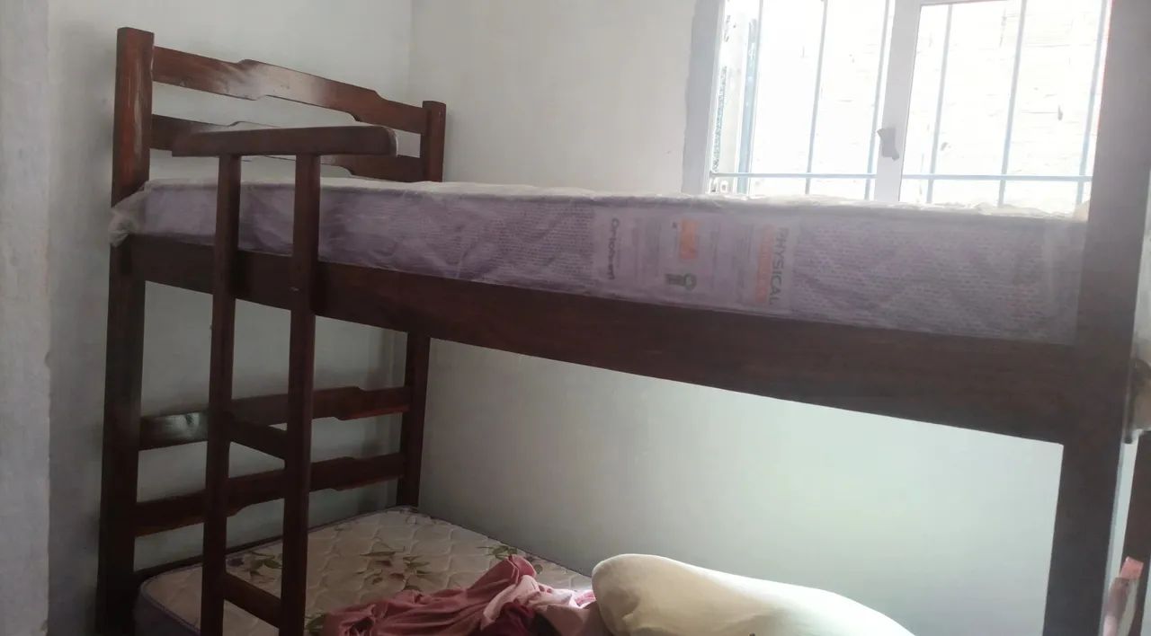 Cama Beliche completa com 2 colchões