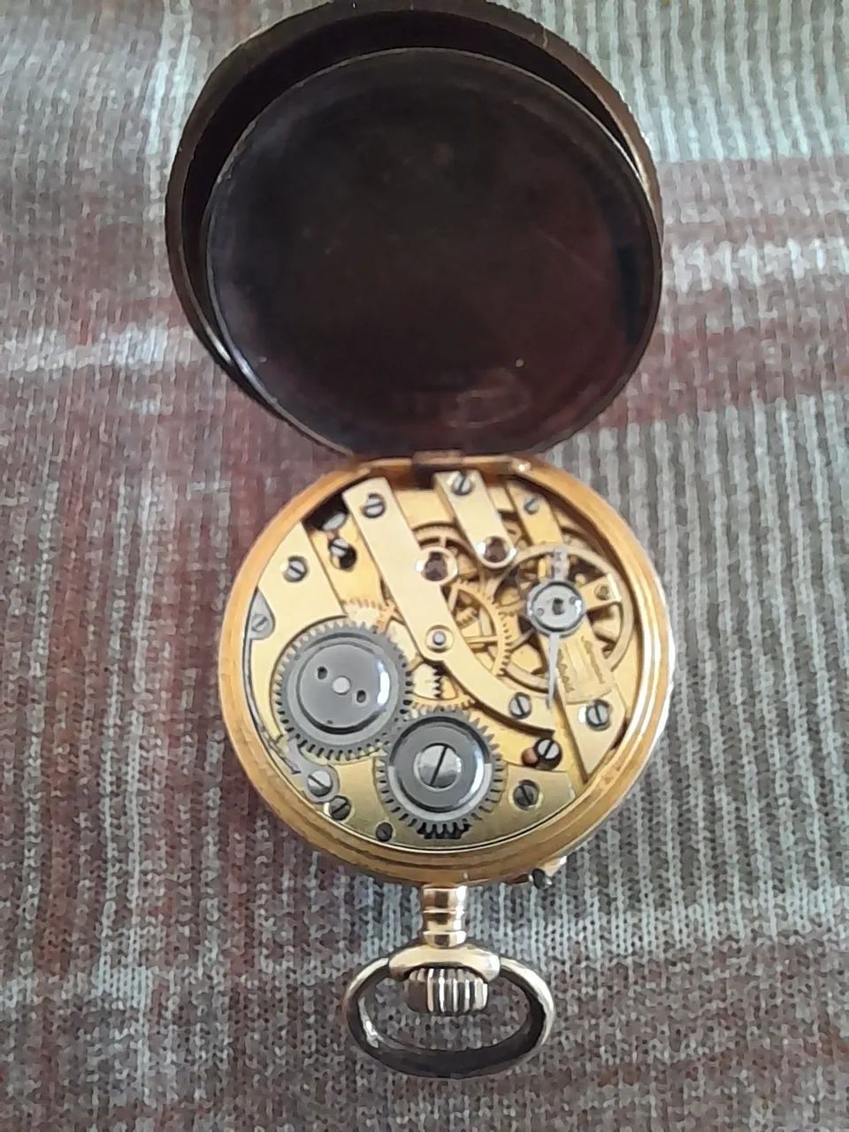 Relogio feminino de bolso em ouro 14k  - Foto 2