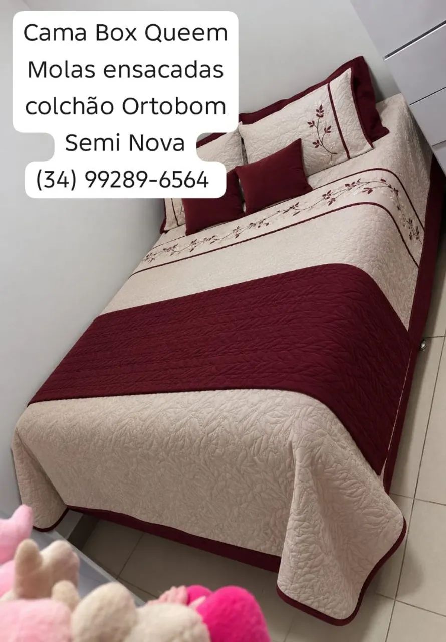Vendo cama queen 