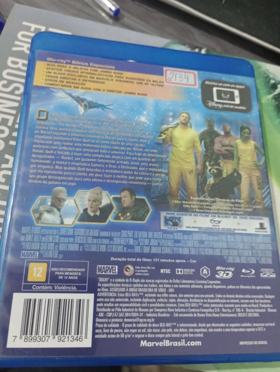 Blu Ray guardião da galáxia  - Foto 2
