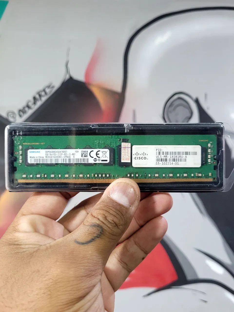 Memória Ram 8gb Ddr4 Ecc