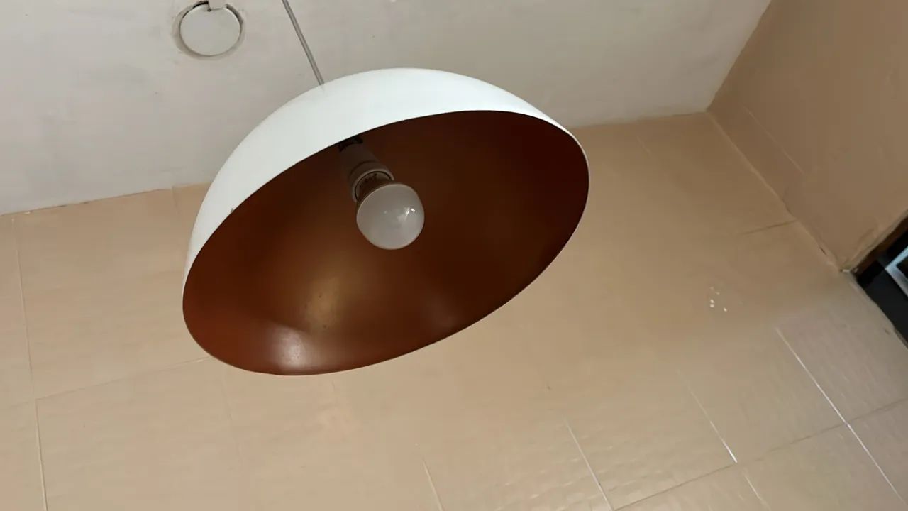 Pendente lustre meia lua - Foto 3