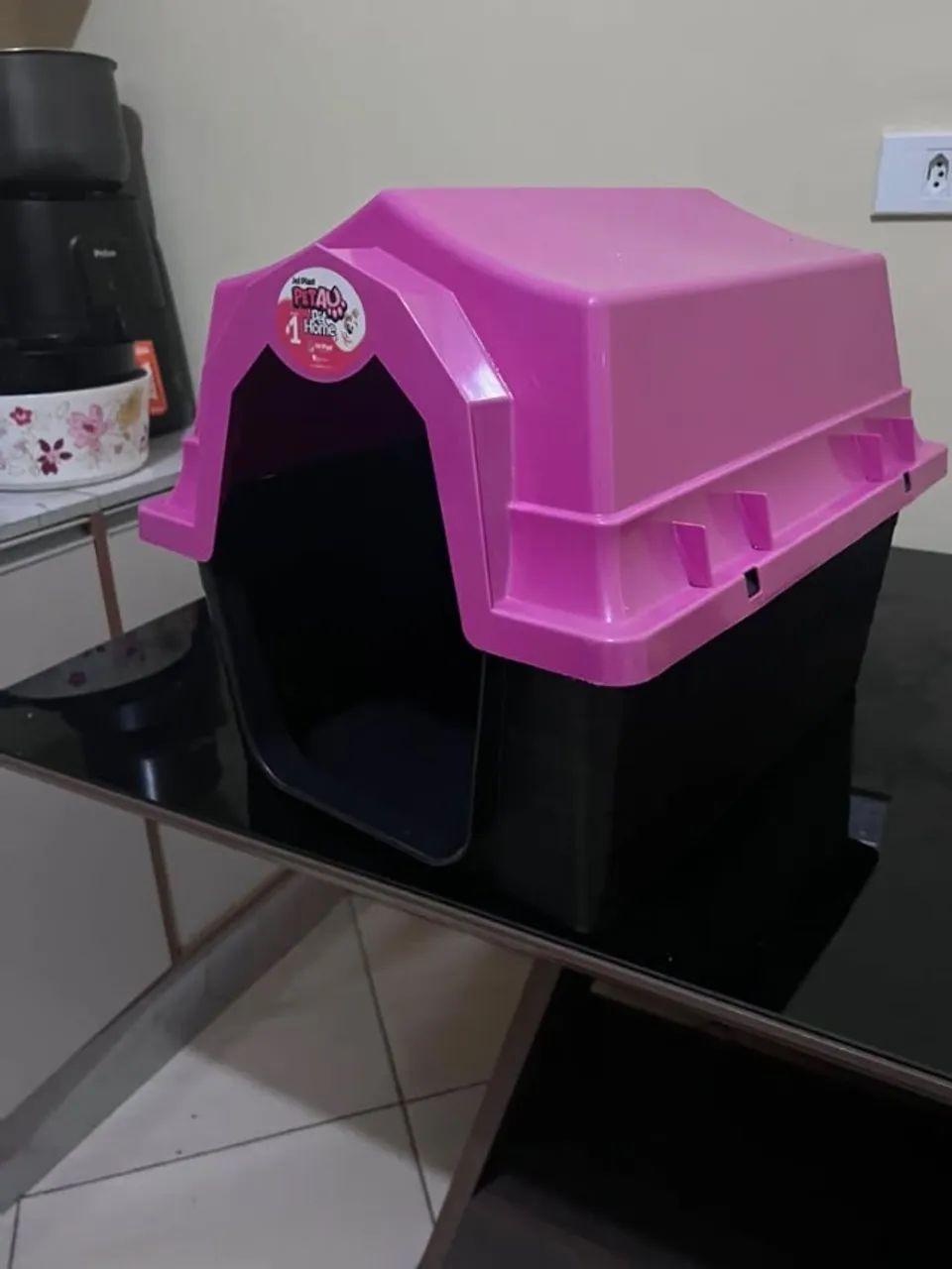 Kit casinha de cachorro nunca usada
