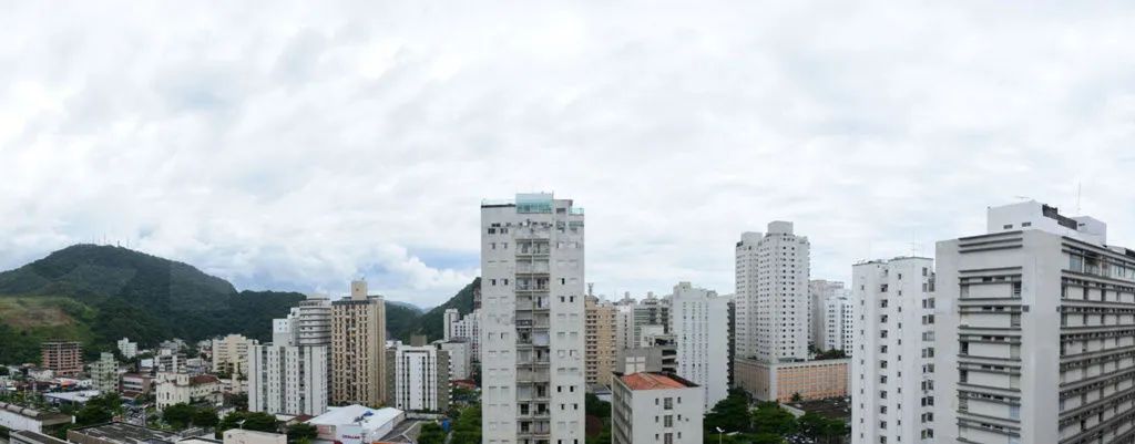 Cobertura no centro do Guarujá.