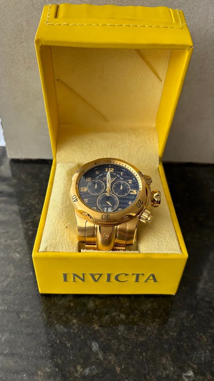 Relógio Invicta Reserve Swiss Made 17634 - WR 1000M - Novo com Caixa 